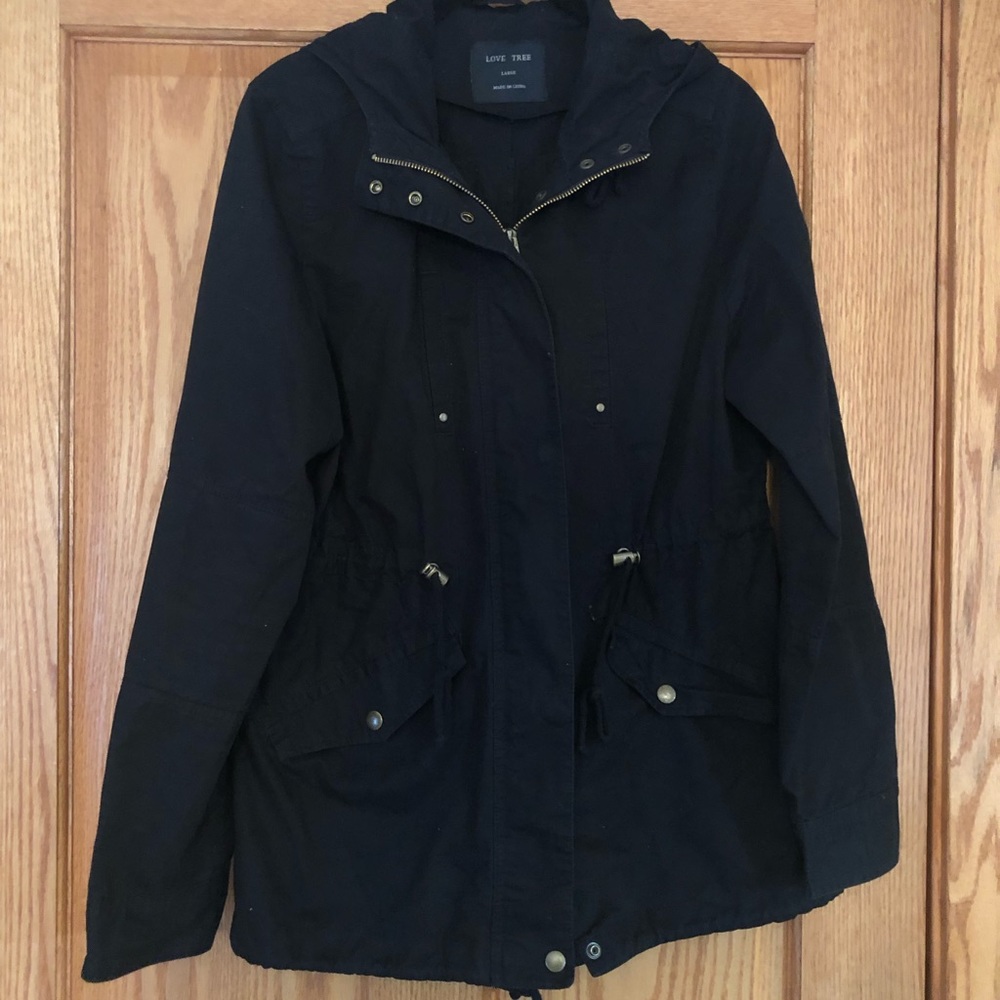 Black coat